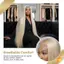 Phụ nữ Tóc giả thẳng dài 26 Inch chịu nhiệt Ánh sáng tóc vàng Flattering Mọi khuôn mặt Tổng hợp cho Prom hoặc Chụp ảnh mới