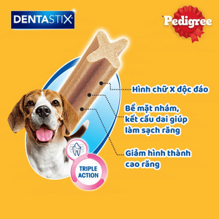 Thùng 48 Gói Bánh Xương Cho Chó PEDIGREE, Bánh Thưởng Chăm Sóc Răng Miệng, Dinh Dưỡng
