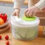 JCSYFAC Salad Spinner Máy Sấy Rau Trái Cây Thực Phẩm Thoát Nước Giỏ Khử Nước Qui Giặt Sấy Hướng Dẫn Sử Dụng Máy Ly Tâm Nhà Bếp Dụng Cụ Gia Dụng Mới
