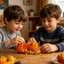 < Pluscloth > Đồ trang trí trứng rồng bí ngô Halloween 3d in hình có thể uốn cong Đồ chơi giảm căng thẳng có thể di chuyển được Bộ sưu tập độc đáo Trang trí nội thất vui nhộn Trang trí Halloween linh hoạt cho trẻ em Người lớn