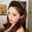 Băng đô hai cánh cao cấp dành cho nữ Lông tơ chống trượt Mặt-Washing Hair T