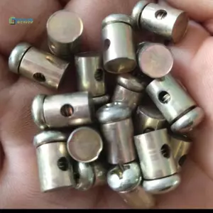 10 Chiếc Xe Tay Ga Điện Tử Kart ATV Phụ Kiện Xe Máy Ga Cáp Chặn Kẹp Đa Năng Choke Dây Điều Chỉnh Kim Loại Bule mới