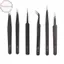 Hooudou 6 Chiếc Chính Xác s Bộ Chống Tĩnh Điện ESD Thép Không Gỉ Dụng Cụ Sửa Chữa Cho Điện Tử Mô Hình Hàn Trang Sức Makin VN