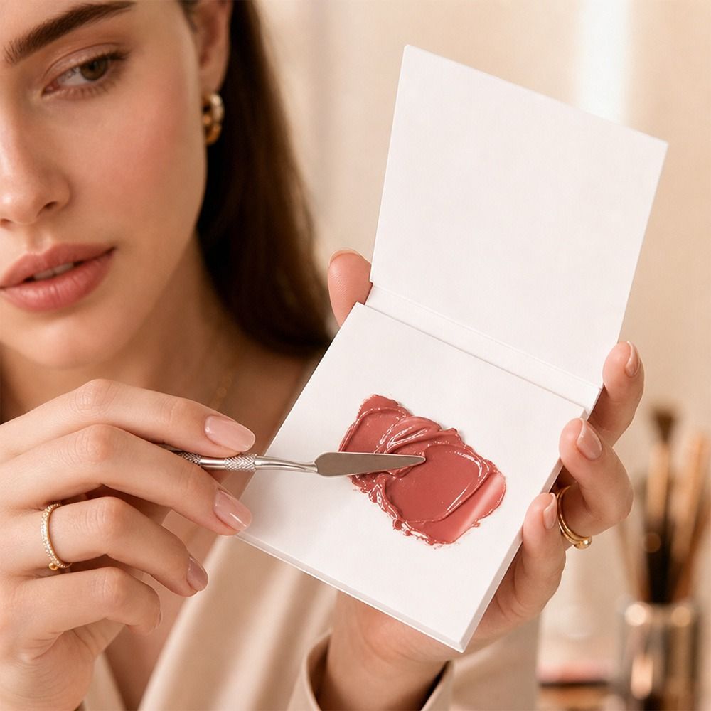 Giấy trộn màu trang điểm UNMEGONI, Giấy trộn màu nền dùng một lần di động, Phụ kiện trang điểm không rửa Sách trộn màu trang điểm | BigBuy360 - bigbuy360.vn
