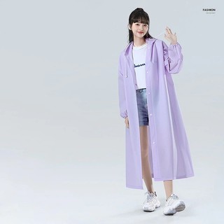 Áo mưa một mảnh trong suốt thời trang cho nữ Áo Mưa 1 Người Thích hợp cho xe đạp, xe máy