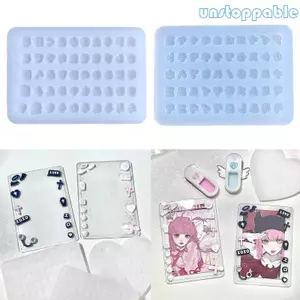 Unstop * Khuôn làm đầy bình lắc nhựa Epoxy Khuôn làm đầy cát lún đúc khuôn