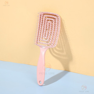 Lược Đệm Không Khí Lông Tơ Cao Đầu Lâu Massage Cong Xương Lược Nam Nữ Lược Tóc Khô Ướt Đa Năng