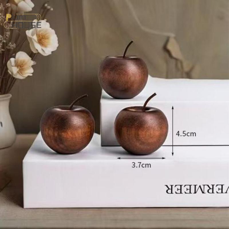 PlumHOUSE Máy khuếch tán gỗ tối giản, Trang trí hương liệu cho phòng khách, Trang trí thơm Quà tặng may mắn & Trang trí phước lành VN