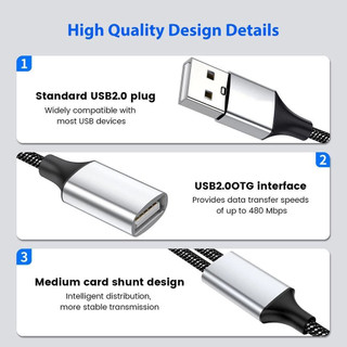 【COD】Cáp chia đa năng 1 ra 3 cổng USB, hỗ trợ chuẩn 2.0 cho sạc và dữ liệu - Giải pháp kết nối linh hoạt, tiện dụng trên