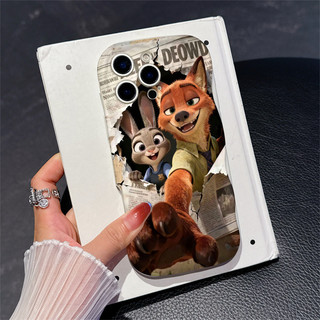 Vỏ cặp đôi Judy Nick dễ thương cho Xiaomi 11 12 lite 14 15 15t ULTRA POCO F4 F6 F7 M3 M6 M7 X3 X4 GT NFC X5 X6 X7 PRO Redmi 10 13 14 15 9 A3 A5 NOTE 10 8 9S PRO PLUS NYK