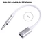 Bộ chuyển đổi giắc cắm FUHUIOT Type-C sang 3,5 mm, Cáp Aux nam 3,5 mm Bộ chuyển đổi nữ Type-c nam 3,5 mm, Chuyển đổi di động bền bỉ 3 5 mm sang loại C Tai nghe tương tự