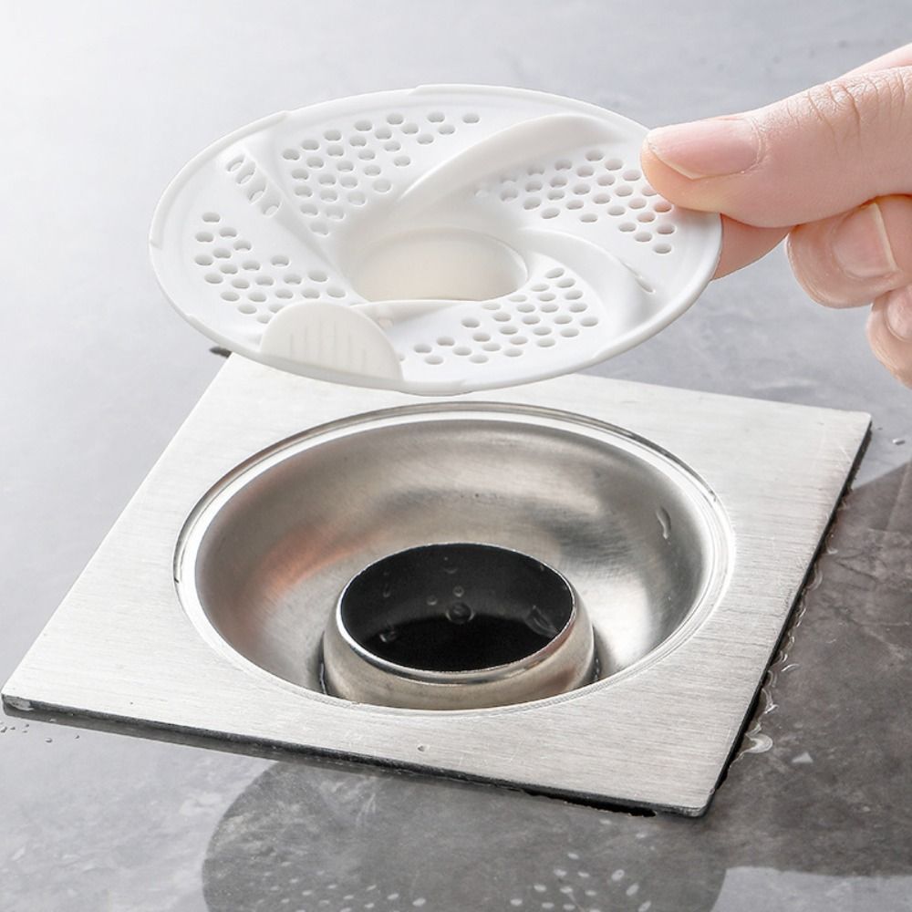 BAMBOOB 3 Ống thoát nước sàn, Nắp thoát nước chống bọ xoay, Thiết kế lưới xoáy chống tắc vệ sinh Máy hút tóc Vòi hoa sen