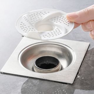 WOAY 3 Ống thoát nước sàn, Vỏ thoát nước chống tắc nghẽn chống bọ, Thiết kế lưới vệ sinh Xoay Vortex Máy hút tóc Vòi hoa sen