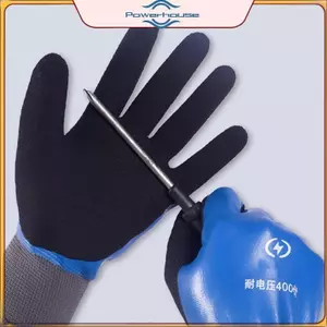 Găng Tay Cách Điện Điện Găng Tay Bảo Vệ An Ninh Chống Điện Cao Su Thợ Điện Làm Việc Chống Trơn Trượt Găng Tay Cách Nhiệt.