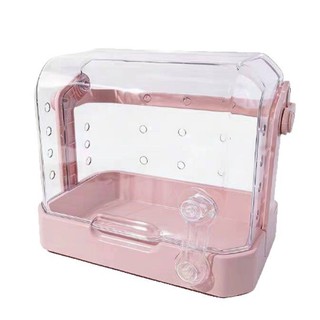 Vẹt ra lồng di động trong suốt cho thú cưng, lồng takeaway, lồng chim 26.. 12 7JUO