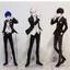 Persona Series Acrylic Đứng 10cm – Yu Narukami, Makoto Yuki, Ren Amamiya, Kawaii Hình Trang Trí Bàn Làm Việc & Quà Tặng