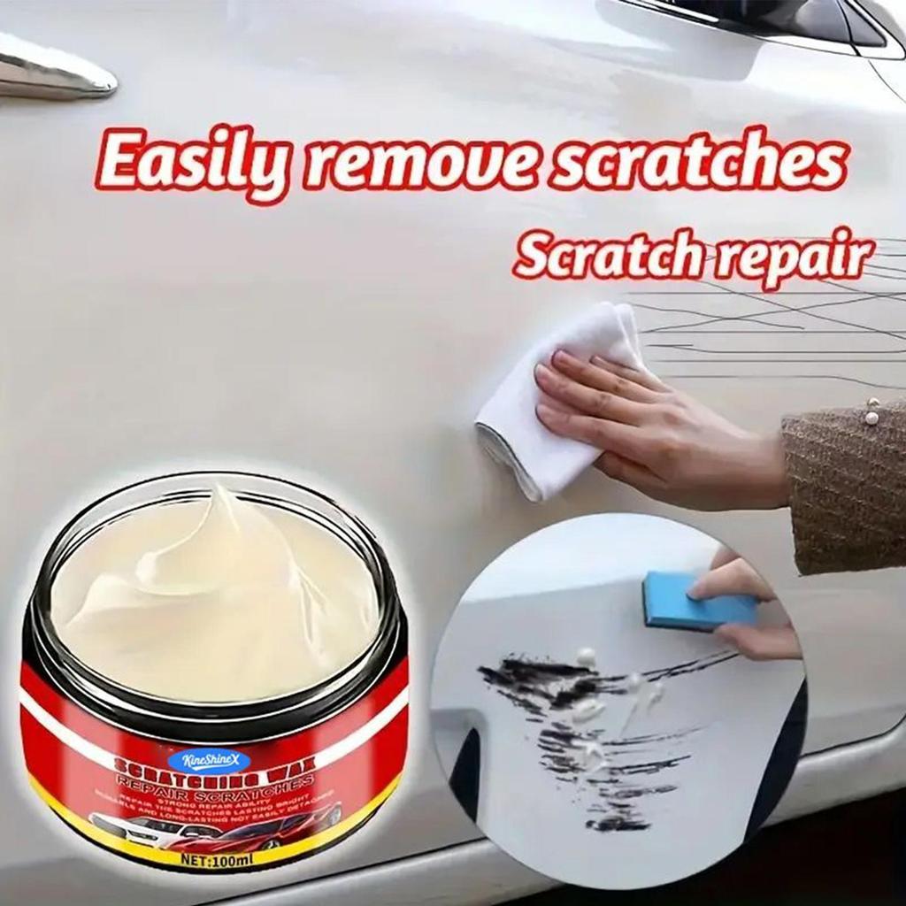 Tẩy vết xước ô tô 100ml Sáp ô tô để trầy xước Máy phục hồi chất tẩy rửa Ba Lan lâu trôi với sơn xốp abrtedvn