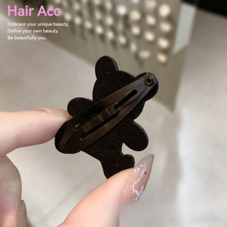Nhiều Màu Sắc Kim Cương Giả Nhấp Nháy Ánh Sáng Sang Trọng Dễ Thương Hoạt Hình Gấu Kẹp Tóc Nữ Trán Gãy Sắp Xếp Tóc Thanh Lịch Tính Khí Bên Kẹp