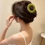 1-4 Kẹp Tóc Hình Tròn - Kẹp Tóc Đầu Lưng Linh Hoạt - Dành Cho Nữ Nằm Xuống Và Lái Xe - Thời Trang, Đơn Giản, Cổ Điển - Dụng Cụ Tạo Kiểu Tóc / Giao Hàng Miễn Phí