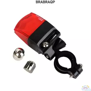 Đèn cảnh báo đi xe đạp BRBRAA, Nguồn điện tạo ra đèn đuôi xe đạp đa năng, Đèn Paner có thể điều chỉnh chống nước