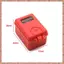 3 Dụng cụ trang trí hộp lưu trữ ô tô Rc bằng nhựa cho Trx4 Scx10 90046 D90 1 / 10 Rc Phụ kiện bánh xích màu đỏ (R F C V)