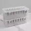 < Honeyba > 1 / 2 Cái Móng Tay Nghệ Thuật Hình Chữ Nhật Trong Suốt Hộp Bảo Quản Móng Tay Kim Cương Giả Bàn Chải Bút Đệm Mài Tập Tin Tổ Chức Hộp Đựng Đẹp