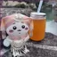 YT4 Chiikawa Usagi Plushie Màu Hồng Dễ Thương Phong Cách Dân Tộc Sang Trọng Túi Búp Bê Cotton Quyến Rũ
