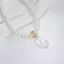 PNPIA- Mặt dây chuyền kim mịn vàng 14K Bule Kim cứng dài Bule cho bò Nostril Đồ trang sức đính kèm an toàn