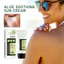 OUHOE Aloe Vera Nhẹ Nhàng Kem Dưỡng Ẩm Tươi Dưỡng Ẩm Mềm Mại Thoáng Khí Ánh Sáng Trong Suốt Thoải Mái Trang Điểm Kem Lót