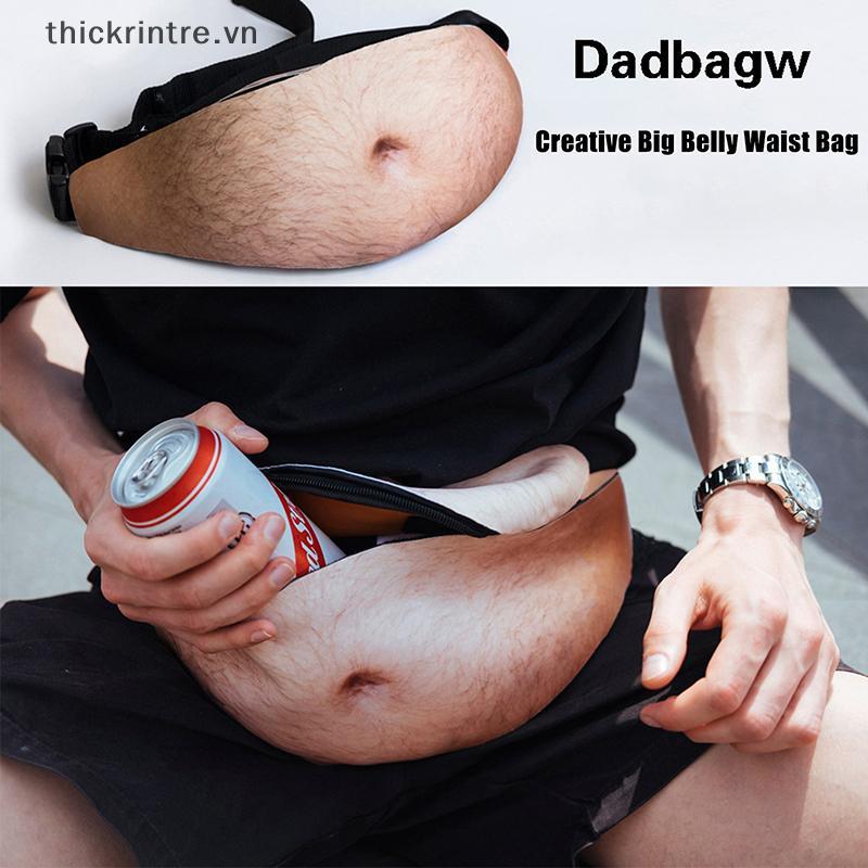 THI Ngộ nghĩnh Pop Bố Bod Tiền Thắt Lưng Túi Nam Du Lịch Màu Thịt Sáng Tạo Fanny Pa Bia Mỡ Bụng Bum Túi Thắt Lưng VN