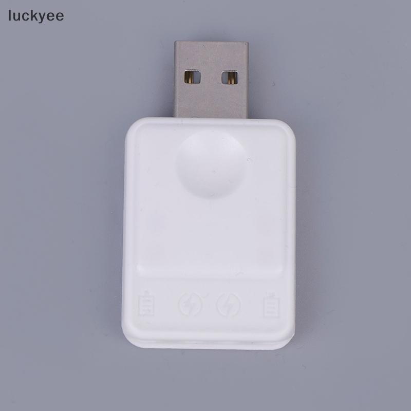 Luckyew CR425 Pin sạc điện câu cá, phao sạc CR425, adapter USB 2 lỗ cho đèn LED TQ