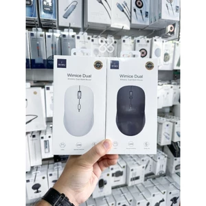 Chuột Không Dây WiWU WiMICE Dual WM108 - Kết Nối Bluetooth & 2.4GHz, Pin Sạc 300mAh, Thiết Kế Silent Êm Ái