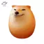 HFTOY Sáng Tạo Shiba Inu Thực Tế Hình Trứng PVC Trang Trí Bàn Làm Việc Trang Trí Cho Chó & Trứng Cho Văn Phòng Tại Nhà Quà Tặng Giáng Sinh Vui Vẻ ~