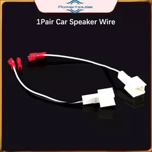 ĐIỆN 1 Cặp Tweeter trên ô tô Dash Loa phía trước Dây nịt Bộ chuyển đổi Cáp kết nối cáp cho loa Nissan Renault Series.