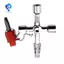Bộ chìa khóa tủ điều khiển-Universal Square Tam giác 10 chiếc Công tắc chìa khóa 4in1 cho máy đo điện nước Thang máy tản nhiệt