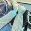 Tay áo chống nắng lưới bong bóng mới dành cho nữ Ice Silk thoáng khí khi lái xe & ngoài trời