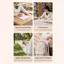 Clipboard GETVOW A4, có khe cắm bút Giấy viết màu Morandi, Hộp đựng tài liệu chống nước PP dành cho học sinh