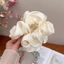 Kẹp Tóc JVSUB, Mũ Vuốt Tóc Cao Cấp, Thời Trang Shimmering Luster Thanh Lịch Xù Nhựa Kẹp Tóc Phụ Kiện Tóc