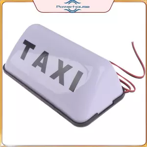 POWER Taxi Sign Cab Roof Topper Đèn báo từ tính ô tô 12V Chống nước.