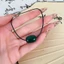 Mới Phong Cách Trung Quốc Đá Tự Nhiên Nghiền Đá Đính Hạt Vòng Cổ Nữ Cổ Cá Tính Tròn Hạt Mặt Dây Chuyền Áo Len Dây Chuyền Retro Phù Hợp Với