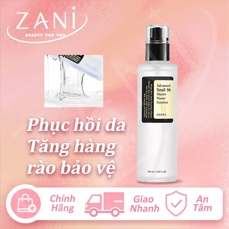 Bộ Dưỡng Ẩm COSRX Snail - Phục Hồi Da Nhạy Cảm, Làm Dịu Kích Ứng,Se Khít Lỗ Chân Lông, Dưỡng Ẩm