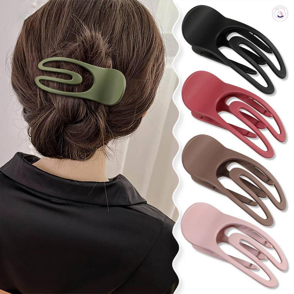 Kẹp tóc hình mỏ vịt bằng nhựa cho bé gái và phụ nữ - Phụ kiện tóc thời trang