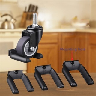 Nút chặn bánh xe ghế văn phòng COZYNEST, Chân nội thất cao su chống mài mòn Tấm lót chống trượt, Bánh xe ghế chống rung bền bỉ Ghế đệm cố định
