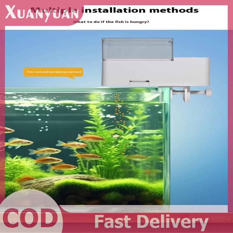XUAN LED Bể Cá Kỹ Thuật Số Cá 500ml Kỹ Thuật Số Thông Minh Tự Động Ăn Cá Có Hẹn Giờ Cho Thú Cưng Ăn Cá Thực Phẩm VN