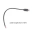 Dây kết thúc mở sao 90 độ USB Type C Nam góc phải USB C đến 2 chân Dây trần
