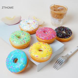 ZTHOME 1 / 7 Chiếc Tủ Lạnh Donut Nam Châm Bánh rán Nhân Tạo Dán Trang Trí Trang Trí Tủ Lạnh Nhà Bếp Trang Trí Quà Tặng HOT