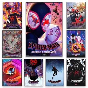 Disney 2023 Poster Phim Người Nhện Qua Nhện Câu Kinh Động Lực In Phim Canvas Tranh Trang Trí Phòng Ngủ Nhà