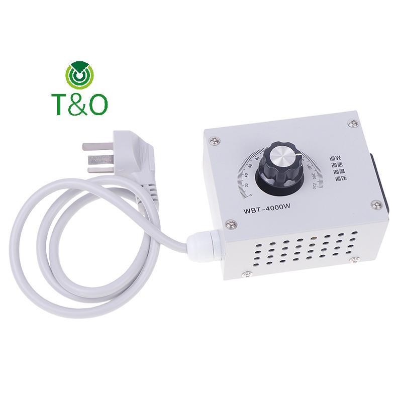 AC 220V 18A 4000W Thyristor Bộ điều chỉnh nguồn, điều tốc động cơ, quạt, điện áp, nhiệt độ [mới]