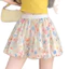 Hoa Lông Tơ Hoa Bud Quần Short Nữ 2026 Băng Lụa Cao Cấp Ôm Hơn Nhìn Dopamine Cổ Culottes 5.12