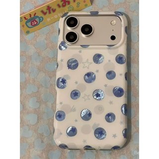 Ốp Điện Thoại Thích Hợp Cho iPhone Gilt Star Smudge Blueberry Thích Hợp Cho iPhone17promax Vỏ Điện Thoại 16pro Vỏ Hợp Thời Trang 15 / 14 / 1312x Vỏ Bảo Vệ SVM5